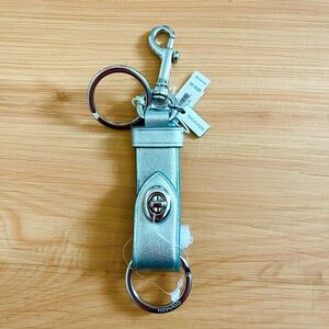 Coach Silver Key Holder